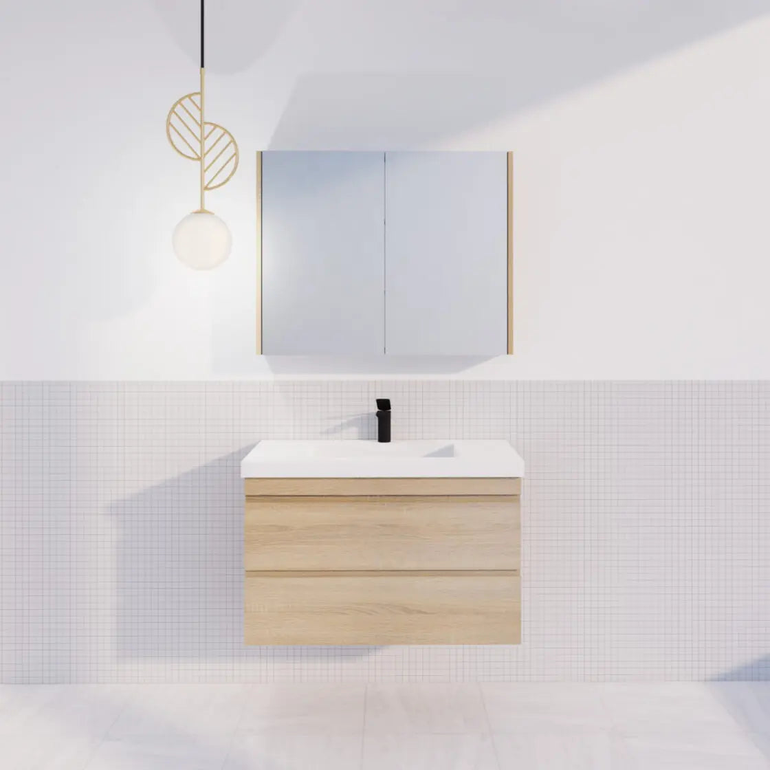 Wall-Hung-Vanities Aqualux Bathrooms