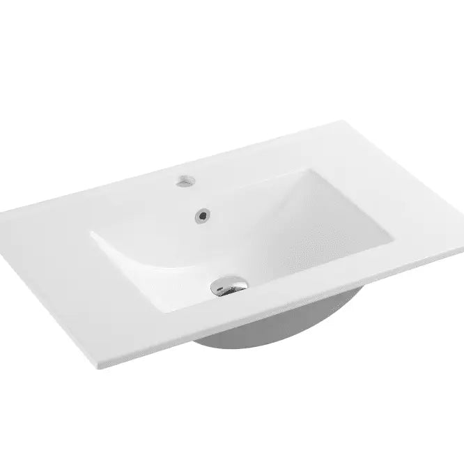 Mercio 750mm Slim Ceramic Top - Aqualux Bathrooms- Mercio