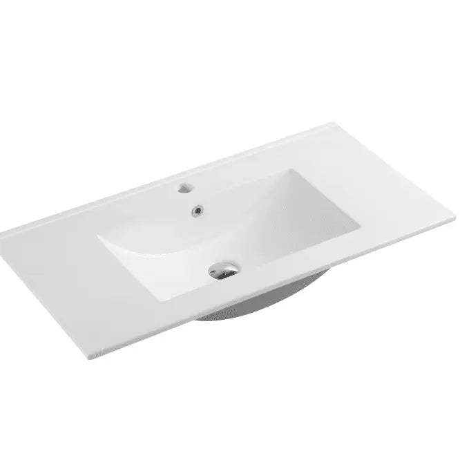 Mercio 900mm Slim Ceramic Top - Aqualux Bathrooms- Mercio