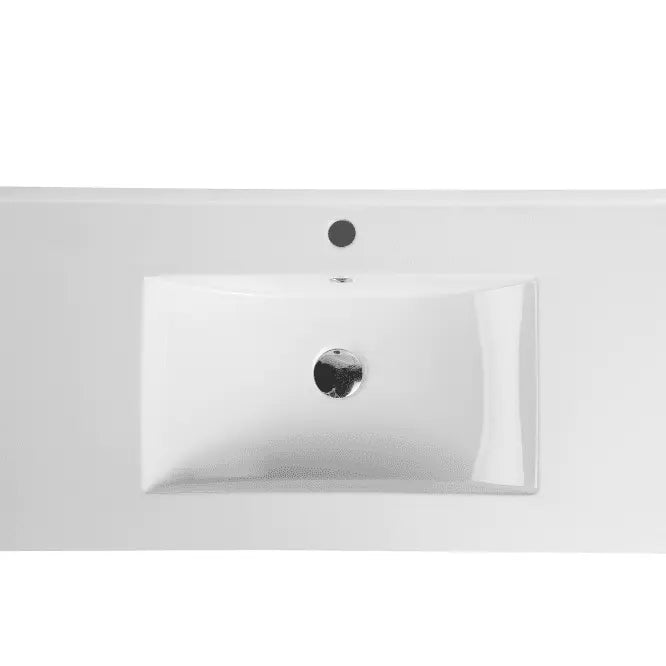Mercio 1500mm Single Bowl Ceramic Top - Aqualux Bathrooms- Mercio