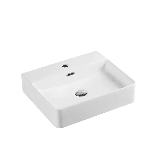 Vento 50M Wall-Hung Basin - Aqualux Bathrooms- Mercio