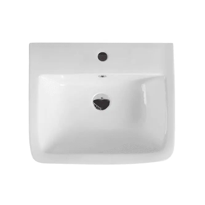 Zento 53S Wall Hung Basin - Aqualux Bathrooms- Mercio