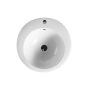 Zento 55 Ovular Pedestal Basin - Aqualux Bathrooms- Mercio