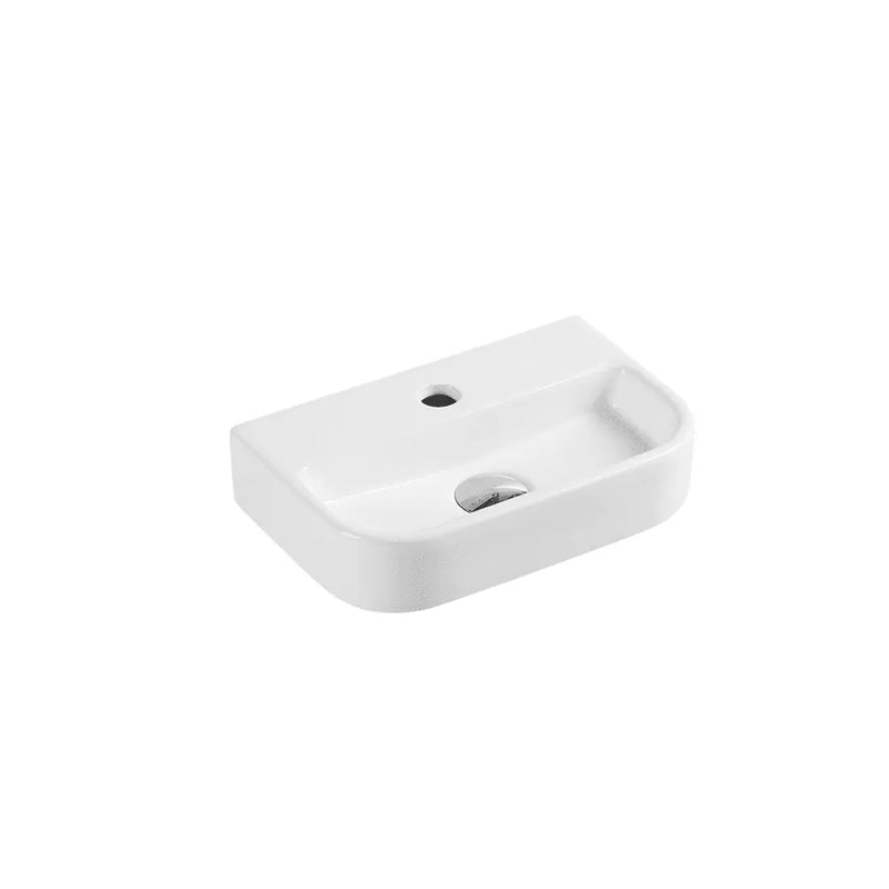 Mini 38 Compact Wall Hung Basin ETA 15 May - Aqualux Bathrooms- Mercio