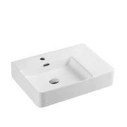 Vento 60MR Wall-Hung Basin - Aqualux Bathrooms- Mercio