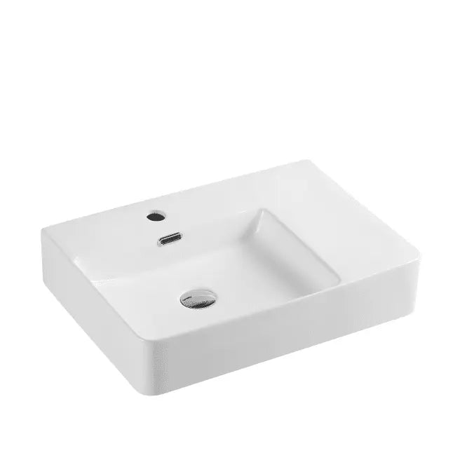 Vento 60MR Wall-Hung Basin - Aqualux Bathrooms- Mercio