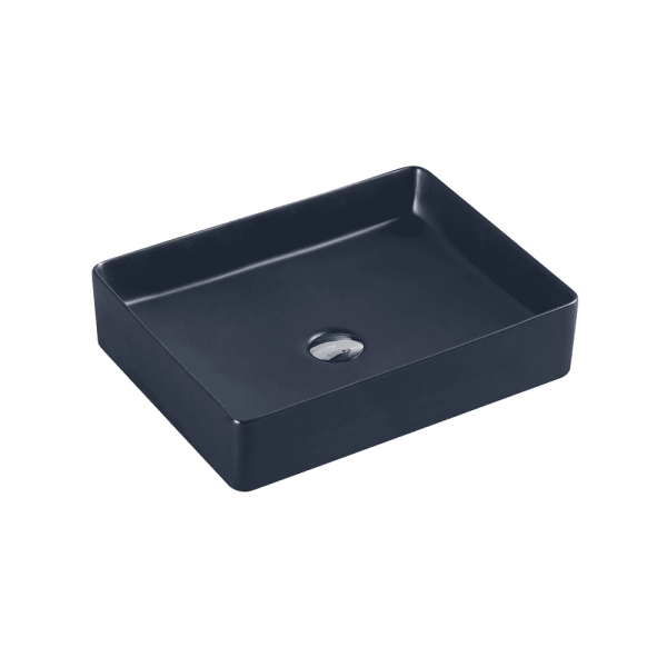 Etna Nero Grey Above Counter Rectangular Basin