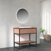 Mercio - DI/DIO Series Rubine Plywood Freestanding Vanity 900mm - Aqualux Bathrooms