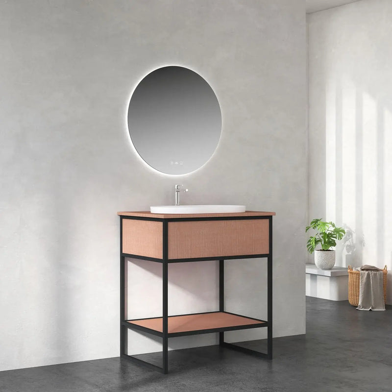 Mercio - DI/DIO Series Rubine Plywood Freestanding Vanity 750mm - Aqualux Bathrooms
