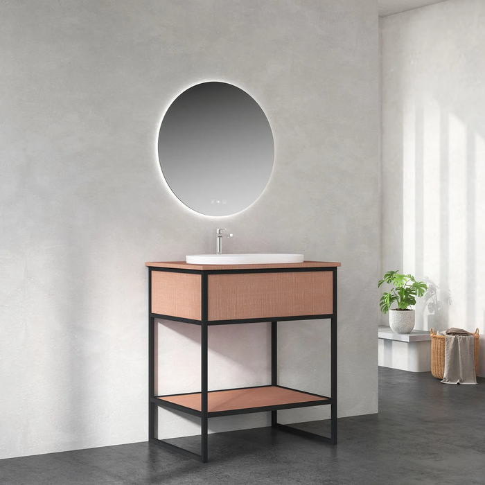 DI/DIO Series Rubine Plywood Freestanding Vanity 750mm