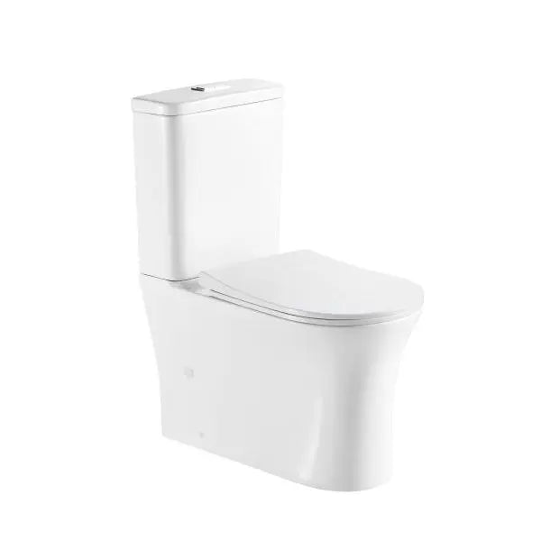 Toi Back-to-Wall Toilet Suite - Aqualux Bathrooms- Mercio