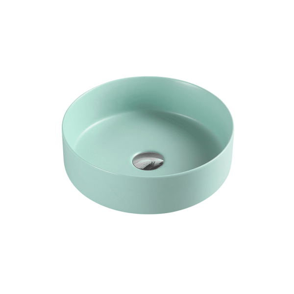 Sasso Antique Green Above Counter Round Basin