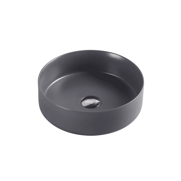 Sasso Nero Grey Above Counter Round Basin