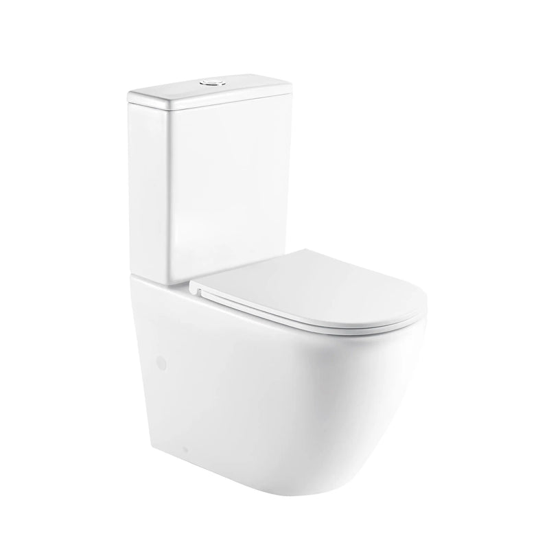 Norton Back To Wall Toilet Suite - Aqualux Bathrooms- Mercio