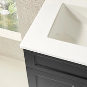 Poseidon Harrington Freestanding Vanity 600mm (Matte Black) Poseidon