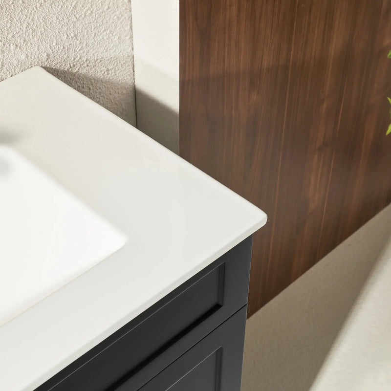 Poseidon Harrington Freestanding Vanity 750mm (Matte Black) Poseidon