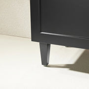 Poseidon Harrington Freestanding Vanity 1200mm (Double Bowl/Matte Black) Poseidon