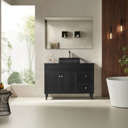 Poseidon Harrington Freestanding Vanity 1200mm (Matte Black) Poseidon