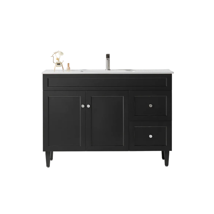 Harrington Freestanding Vanity 1200mm (Matte Black)