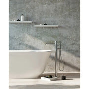 Belbagno - Belbagno Baden Freestanding Bathtub 1500mm - Semi Gloss White - Aqualux Bathrooms