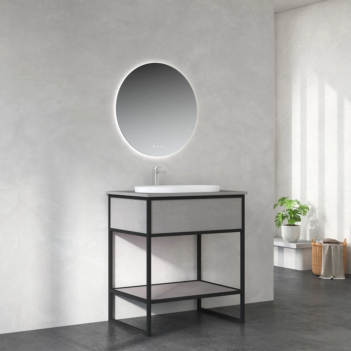 DI/DIO Series Rubine Plywood Freestanding Vanity 750mm