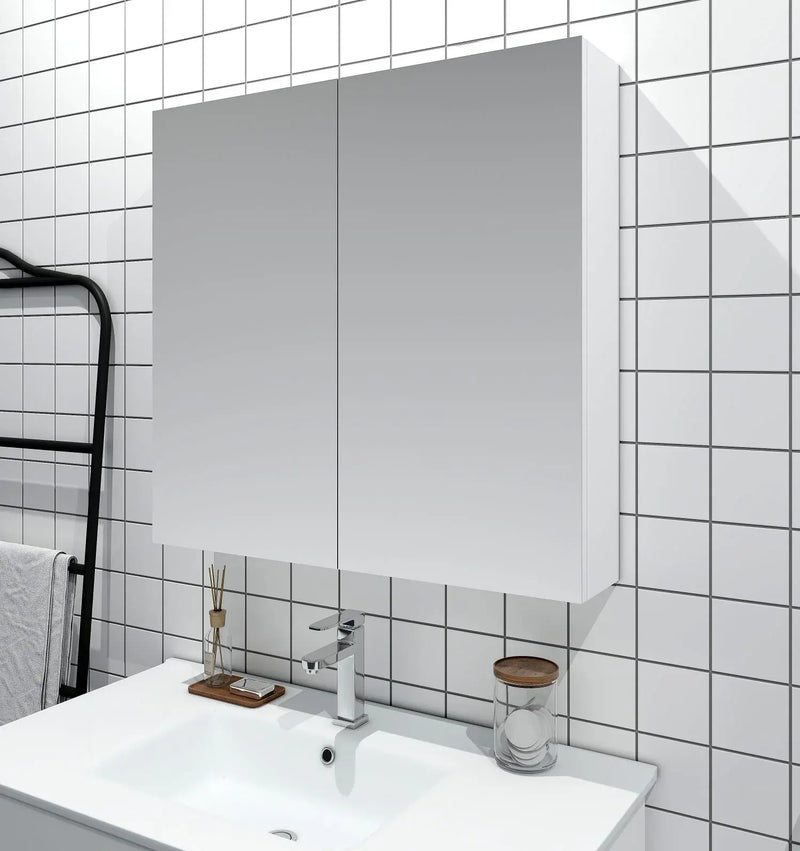 Mercio - BIANCA Shaving Cabinet 90cm - Aqualux Bathrooms