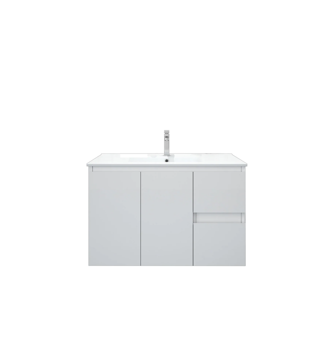 BIANCA Wall Hung Vanity 900mm (Gloss White)