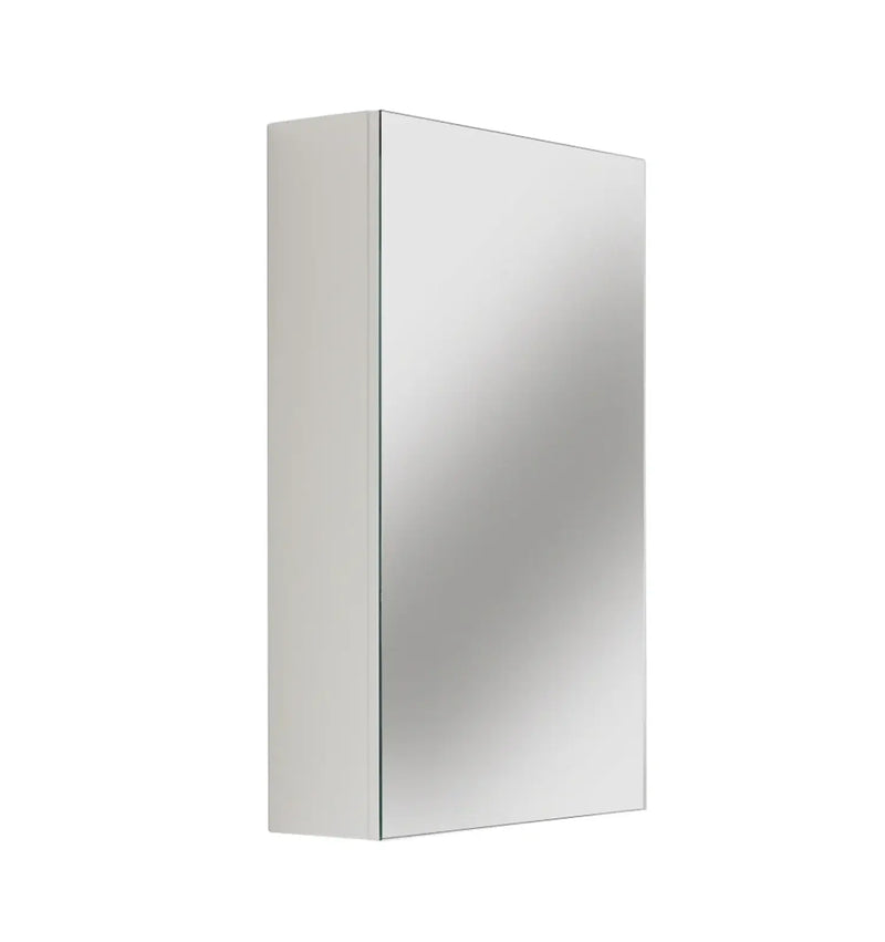 Mercio - BIANCA Shaving Cabinet 45cm (Gloss White) - Aqualux Bathrooms