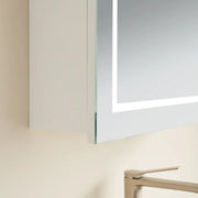 Olivia Mirror Door Shaving Cabinet Arch 600mm - Aqualux Bathrooms- Poseidon