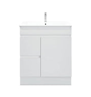 Mercio - BIANCA Slim Freestanding Vanity 750mm (Gloss White) - Aqualux Bathrooms