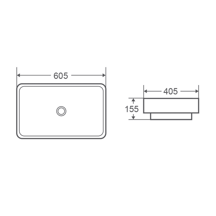 Cosy 60T Insert Basin