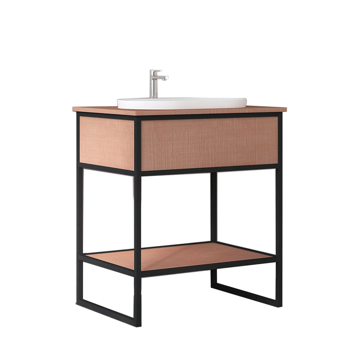 DI/DIO Series Rubine Plywood Freestanding Vanity 750mm