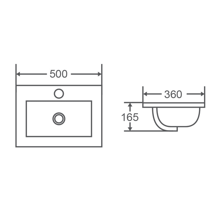 Kada 50M Insert Basin