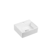Mini 33 Compact Wall Hung Basin - Aqualux Bathrooms- Mercio