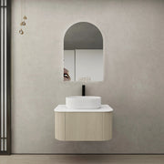 Bronte Wall Hung Vanity 750 (Coastal Oak) - Aqualux Bathrooms- Poseidon