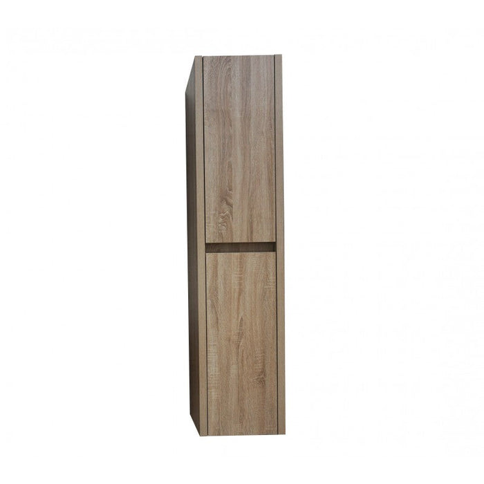 Belbagno Alexandra Wall Hung Tall Boy 1760mm - White Oak