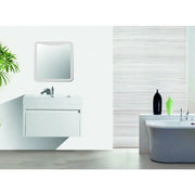 Belbagno Belbagno Alexandra Wall Hung Vanity 760mm - Gloss White Belbagno
