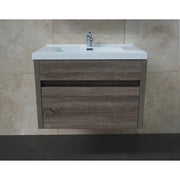 Belbagno Belbagno Alexandra Wall Hung Vanity 760mm - Silver Oak Belbagno