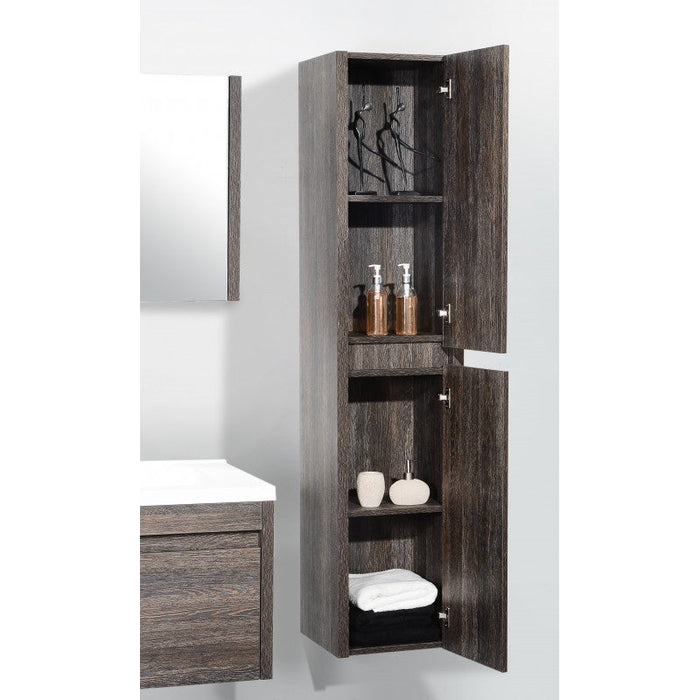 Belbagno Alexandra Wall Hung Vanity 760mm - Silver Oak