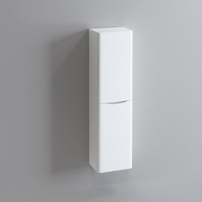 Belbagno Ancona Wall Hung Tall Boy 1500mm - Gloss White