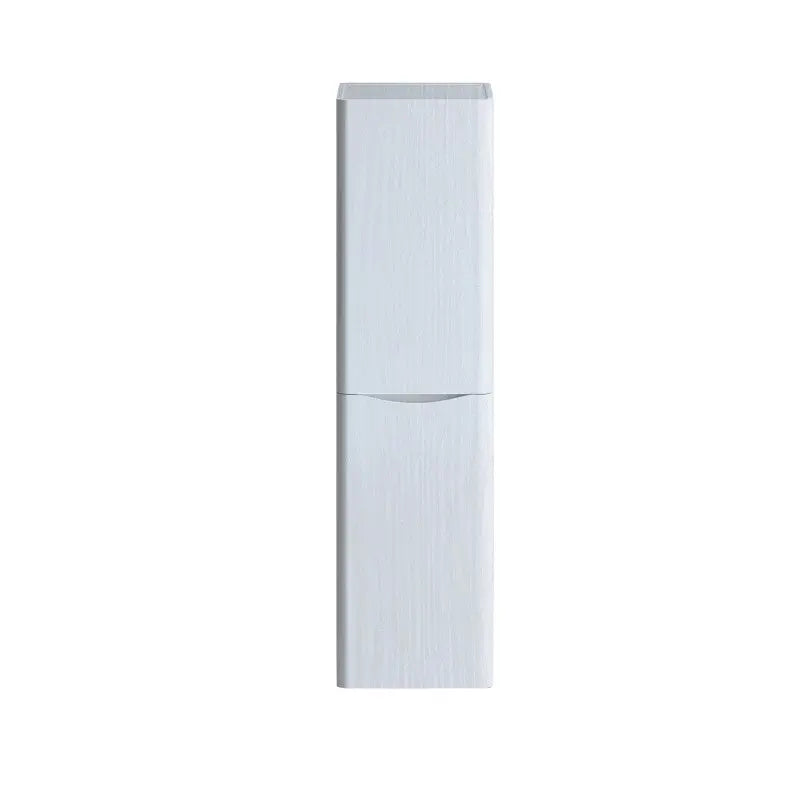 Belbagno Belbagno Ancona Wall Hung Tall Boy 1500mm - White Wood Belbagno