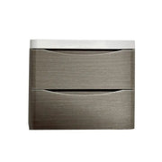Belbagno Belbagno Ancona Wall Hung Vanity 600mm - Silver Oak Belbagno