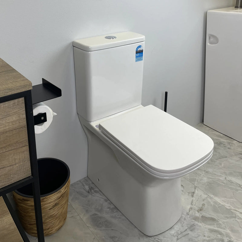 Mercio Aria Back To Wall Toilet Suite - Aqualux Bathrooms- Mercio