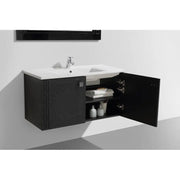 Belbagno Atria Neo Wall Hung / Freestanding Vanity 850mm -  Black Pattern - Aqualux Bathrooms- Belbagno