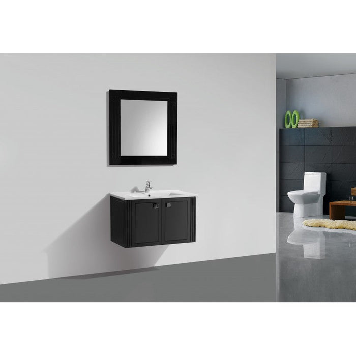 Belbagno Atria Neo Wall Hung / Freestanding Vanity 850mm -  Gloss Black