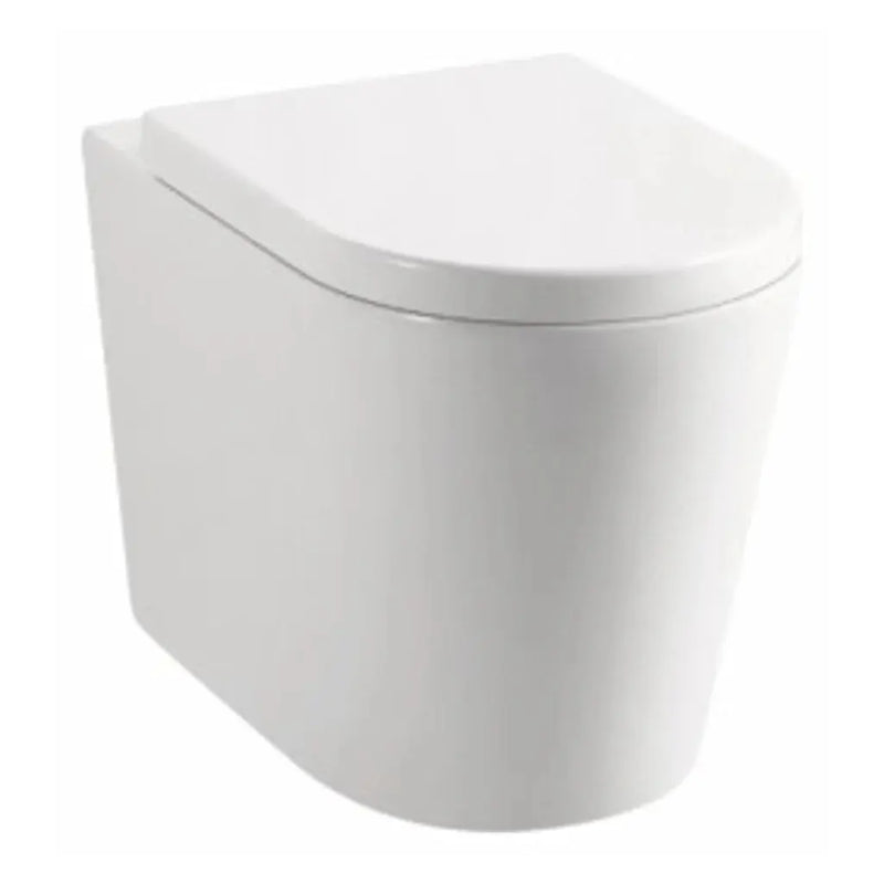 Poseidon - Avery Box Rim Wall Faced Floor Toilet Pan - Aqualux Bathrooms