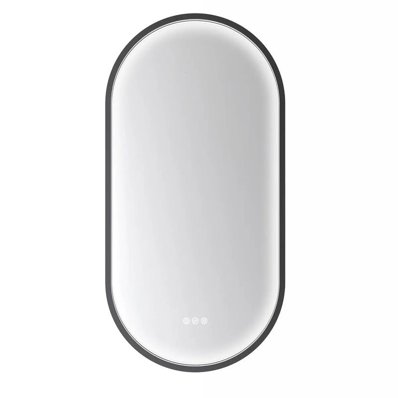 Euro Mirror - Käpsel LED Mirror 500W x 1000H - Aqualux Bathrooms
