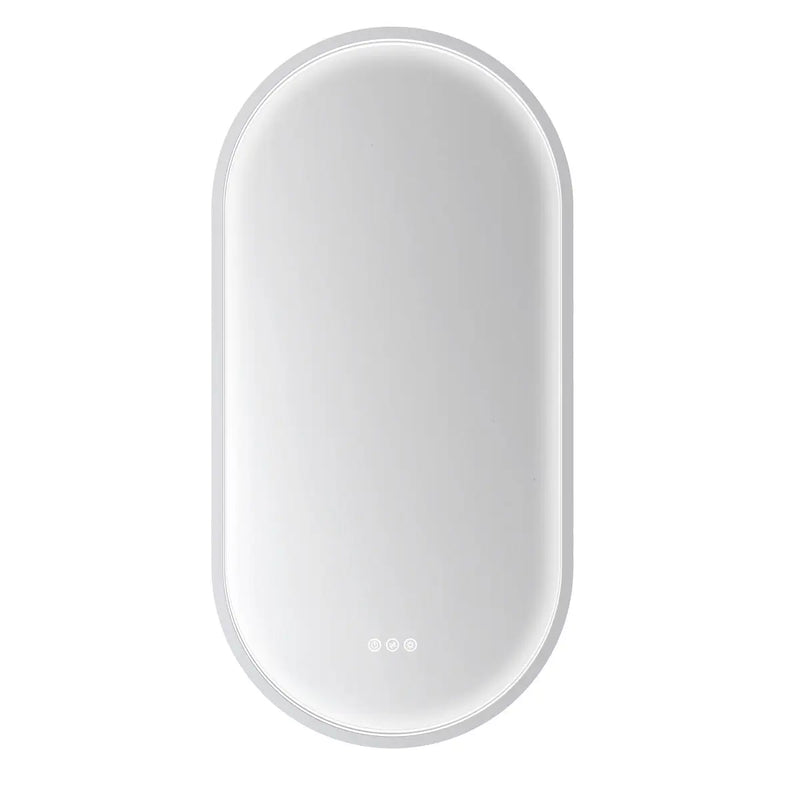 Euro Mirror - Käpsel LED Mirror 500W x 1000H - Aqualux Bathrooms