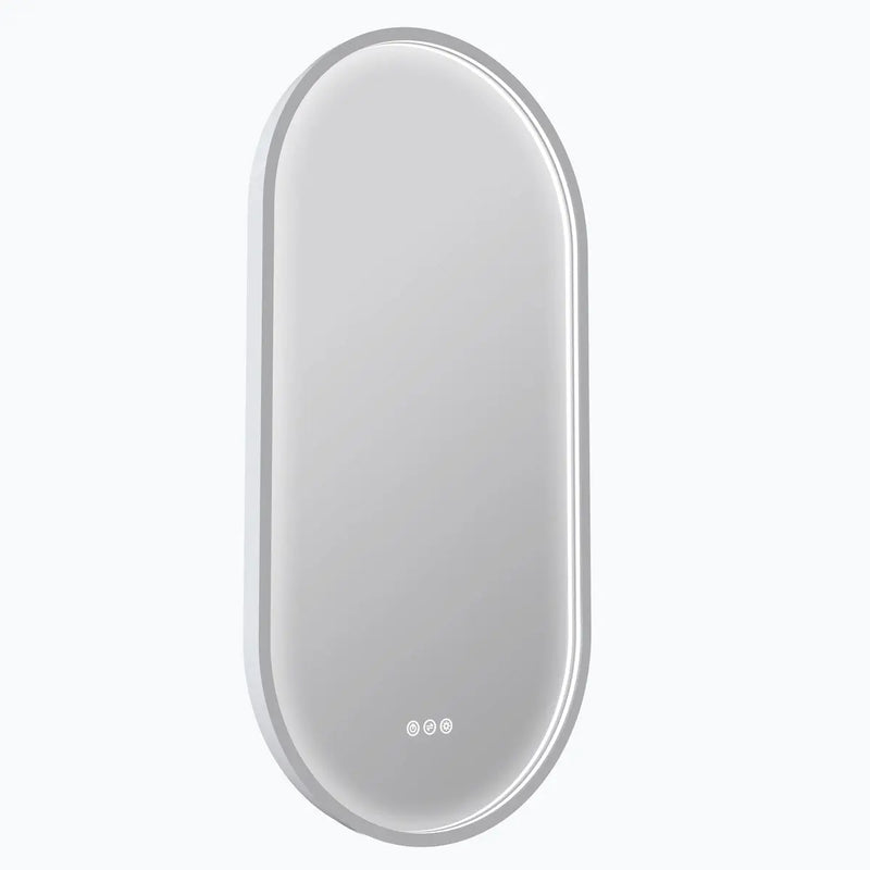 Euro Mirror - Käpsel LED Mirror 500W x 1000H - Aqualux Bathrooms