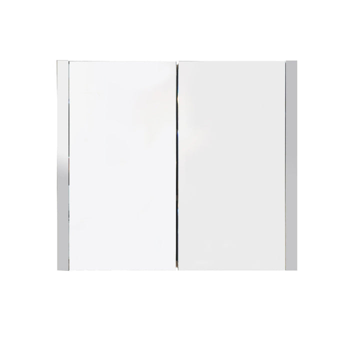 Belbagno Alexandra MDF Shaving Cabinet 760mm - Gloss White